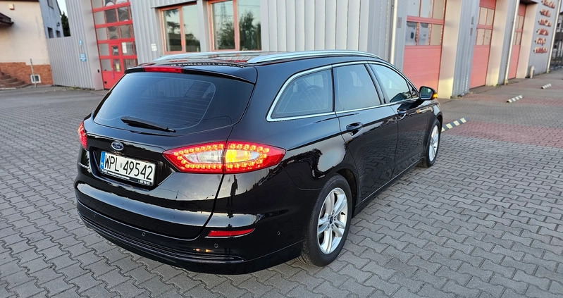 Ford Mondeo cena 48000 przebieg: 208000, rok produkcji 2015 z Płock małe 742